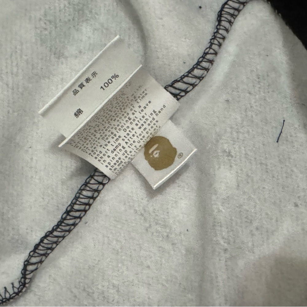 Bape Black and Gray Shark Face Jacket - Picture 4 of 5
